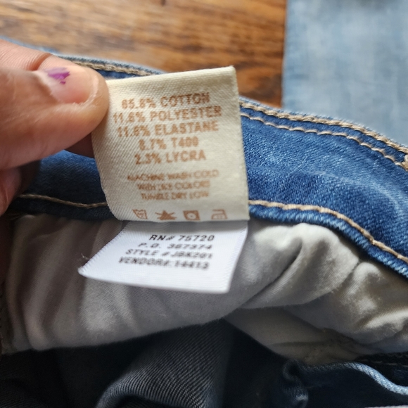 Daytrip Light Wash Low Rise Denim Skinny Blue Jeans Size 24 Regular 24 R - Picture 6 of 6
